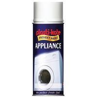 Plastikote 440.0000619.076 619 Appliance Enamel Spray Gloss White ...