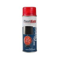 plastikote 4400001809075 1809 stained glass spray red 200ml