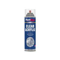 Plastikote 440.0000795.077 795 Industrial Spray Clear Acrylic 500ml