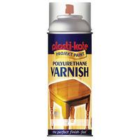 Plastikote 440.0000592.076 592 Varnish Spray Clear Satin 400ml
