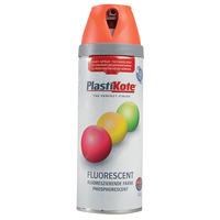 Plastikote 440.0001902.076 1902 Twist & Spray Fluorescent Orange 400ml