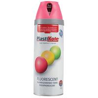 Plastikote 440.0001900.076 1900 Twist & Spray Fluorescent Pink 400ml