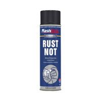 Plastikote 440.0000783.077 783 Rust Not Spray Gloss Black 500ml