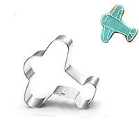 Plane Airplane Cookies Cutter Stainless Steel Biscuit Cake Mold Metal Kitchen Fondant Baking Tools