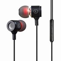 PLEXTONE In-Ear Metal Heavy Bass Earphone with Mic and Compatibe for iPhone/iPad/PC