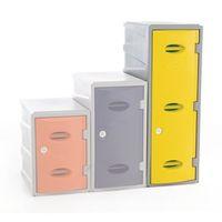 PLASTIC LOCKER 900 HIGH YELLOW KEY LOCK