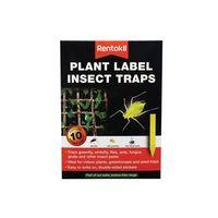 Plant Label Insect Traps (10)