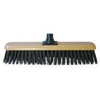 platform broom head black pvc 45cm 18in threaded socket