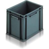Plastic Stacking Container Grey 307483