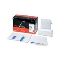 Plus Fabric Envelopes Pocket Press Seal Window 120gsm C4 White [Pack of 250]