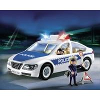 Playmobil 5184 City Action Police Car with Flashing Lights