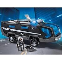 Playmobil 5564 City Action Police Tactical Command Vehicles with Lights and Sound