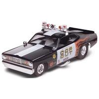 plastic model kit plymouth duster cop out car 124