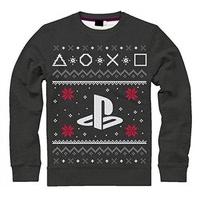 Playstation - Symbols - Christmas Jumper - Large