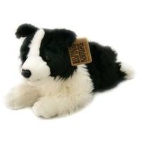 Plush Soft Toy Border Collie Puppy Dog. 26cm.