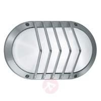 Plus Ovale outdoor wall lamp white