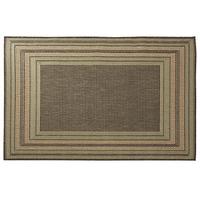 Plain Border Outdoor Rug, 120 x 170cm