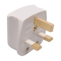 Plug top 13A Rubber Plugs White - E56011
