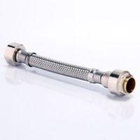 Plumbsure Flexible Tap Connector (Dia)15mm (Dia)1/2\