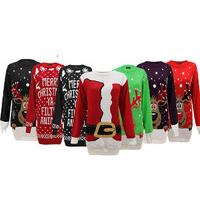 Plus Size Knitted Christmas Jumper - 7 Designs