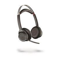 Plantronics Voyager Focus B825-M Duo Headset Only No Base(PC + Bluetooth) MS Lync/Skype for Business