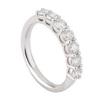 Platinum 1.00 carat diamond eternity ring