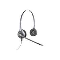 Plantronics HW361N/A SupraPlus Binaural Noise-Cancelling Corded Headset - Silver