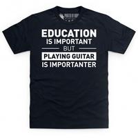 Playing Guitar T Shirt