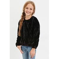 Plush Faux Fur Jumper (Kids)