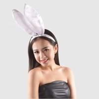 Plush Bunny Ears White