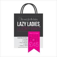 PLAIN LAZY WOMENS LUCKY BAG (CONTENTS VALUE OVER £144.00 FOR ONLY £45.00)