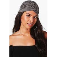 Plain Jersey Turban - grey