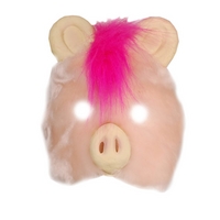 plush pig mask