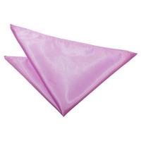 plain lilac satin handkerchief pocket square