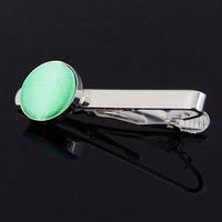 Plain Mint Green Tie Clip