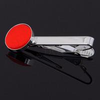 Plain Red Tie Clip