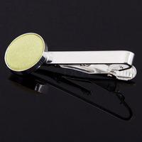 Plain Pale Yellow Tie Clip