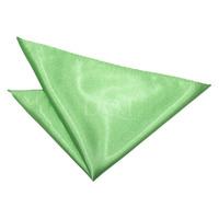 Plain Lime Green Satin Handkerchief / Pocket Square