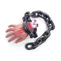 Plastic Bloody Hand On Chain