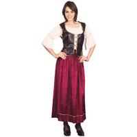 plus size ladies victorian wench costume