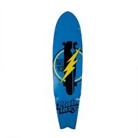 PLAIN LAZY RETRO SKATEBOARD DECK - BLUE