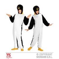 plush penguin m hooded jumpsuit with mask