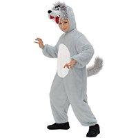 Plush Wolf Costume For Animals & Creatures Fancy Dress Up Outfits