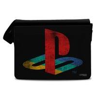 Playstation Distressed Logo Messenger Bag