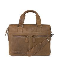 Plevier-Handbags - Document Bag 12-14 inch Laptop - Brown