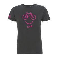 Plain Lazy Happy Bike Bamboo T-Shirt T-shirts