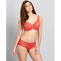 playtex flower lace wired red bra