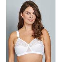 Playtex 2Pk Lace Non Wired Bras Nud/Wht