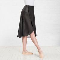 plume self tie wrap skirt