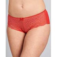 Playtex Flower Lace Red Briefs